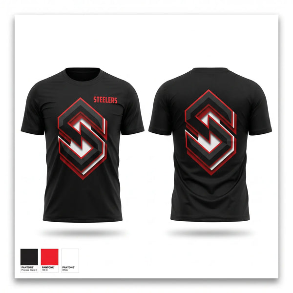 Short Sleeve Performance Shirt, STEELERS, , Teamtime, Team time, sublimation, custom sports apparel, team uniforms, spirit wear, spiritwear, sports uniforms, custom shirts, team store, custom team store, fundraiser sports, apparel fundraiser