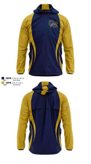 Windbreaker, Oakmont chargers, , Teamtime, Team time, sublimation, custom sports apparel, team uniforms, spirit wear, spiritwear, sports uniforms, custom shirts, team store, custom team store, fundraiser sports, apparel fundraiser