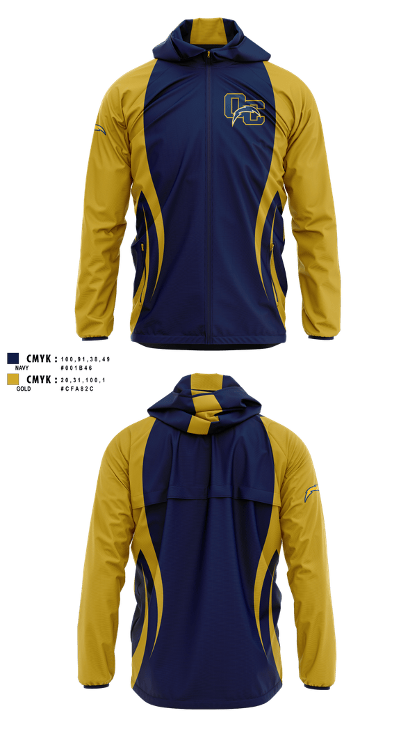 Windbreaker, Oakmont chargers, , Teamtime, Team time, sublimation, custom sports apparel, team uniforms, spirit wear, spiritwear, sports uniforms, custom shirts, team store, custom team store, fundraiser sports, apparel fundraiser