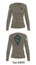 633 SFS K9 8532551 Women's Long Sleeve V-neck Shirt - 11