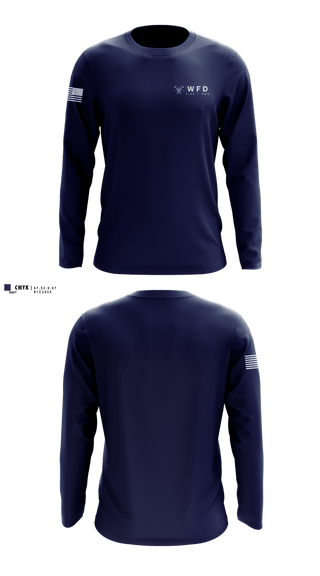 Long Sleeve Performance Shirt, WFD, Fire Department, Teamtime, Team time, sublimation, custom sports apparel, team uniforms, spirit wear, spiritwear, sports uniforms, custom shirts, team store, custom team store, fundraiser sports, apparel fundraiser