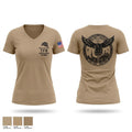 Task Force Nighthawk Women's Short Sleeve V-neck Shirt - 1