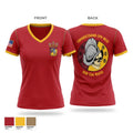 VR-57 CHIEFS MESS Women's Short Sleeve V-neck Shirt - 1