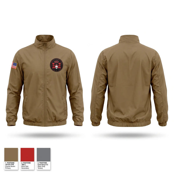 Windbreaker, Forward support company 107 engineer battalion, National Guard, Teamtime, Team time, sublimation, custom sports apparel, team uniforms, spirit wear, spiritwear, sports uniforms, custom shirts, team store, custom team store, fundraiser sports, apparel fundraiser