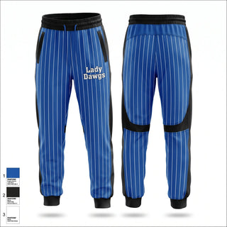 Sweatpants, Lady Dawgs, Softball, Teamtime, Team time, sublimation, custom sports apparel, team uniforms, spirit wear, spiritwear, sports uniforms, custom shirts, team store, custom team store, fundraiser sports, apparel fundraiser