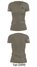 E-squad 3634658 Women's Short Sleeve V-neck Shirt - 6