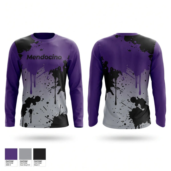 Long Sleeve Performance Shirt, Mendocino, Baseball, Teamtime, Team time, sublimation, custom sports apparel, team uniforms, spirit wear, spiritwear, sports uniforms, custom shirts, team store, custom team store, fundraiser sports, apparel fundraiser