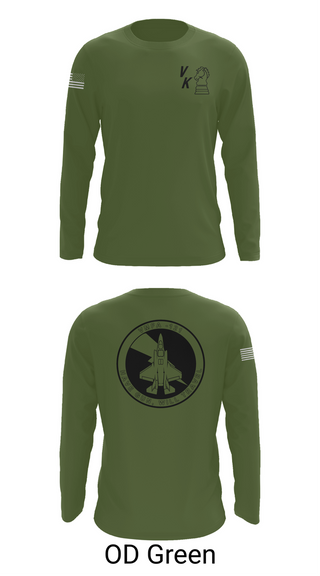 Long Sleeve Performance Shirt, VMFA-121, , Teamtime, Team time, sublimation, custom sports apparel, team uniforms, spirit wear, spiritwear, sports uniforms, custom shirts, team store, custom team store, fundraiser sports, apparel fundraiser