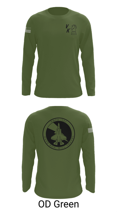 VMFA-121 16831306 Long Sleeve Performance Shirt 46