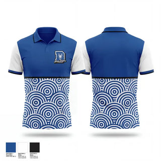 Short Sleeve Performance Polo, Dolgeville Blue Devils, Men's Basketball, Teamtime, Team time, sublimation, custom sports apparel, team uniforms, spirit wear, spiritwear, sports uniforms, custom shirts, team store, custom team store, fundraiser sports, apparel fundraiser