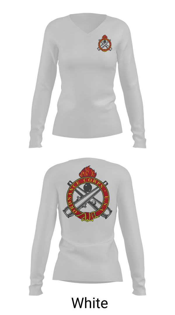 Womens Long Sleeve Vneck Shirt, 1148 TH TRANS CO1148 TH TRANS CO, Army, Teamtime, Team time, sublimation, custom sports apparel, team uniforms, spirit wear, spiritwear, sports uniforms, custom shirts, team store, custom team store, fundraiser sports, apparel fundraiser