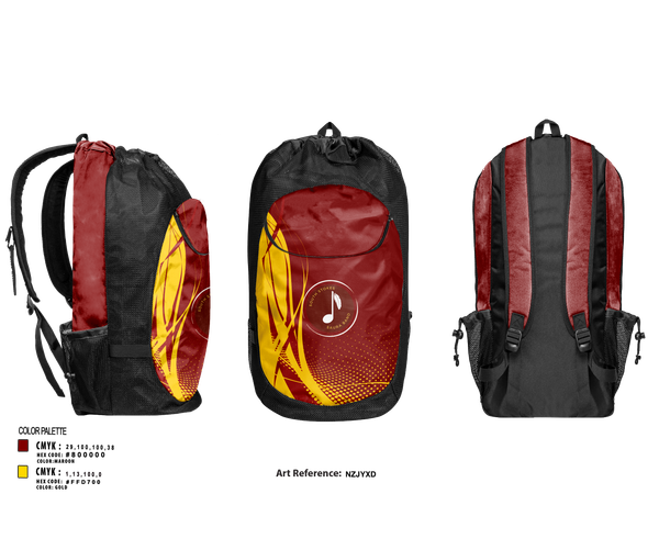 Gear Bag, South Stokes Saura Band, Spirit Store, Teamtime, Team time, sublimation, custom sports apparel, team uniforms, spirit wear, spiritwear, sports uniforms, custom shirts, team store, custom team store, fundraiser sports, apparel fundraiser