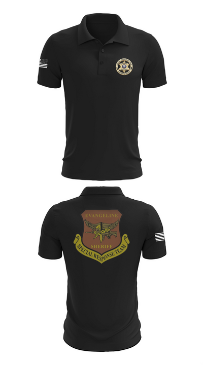 Evangeline Parish Sheriffs Office S.R.T Short Sleeve Performance Polo - 26