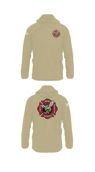 Windbreaker, B-Shift, Fire Department, Teamtime, Team time, sublimation, custom sports apparel, team uniforms, spirit wear, spiritwear, sports uniforms, custom shirts, team store, custom team store, fundraiser sports, apparel fundraiser