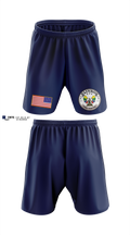 CALFIRE Rainbow Fire Center Athletic Shorts With Pockets - 11