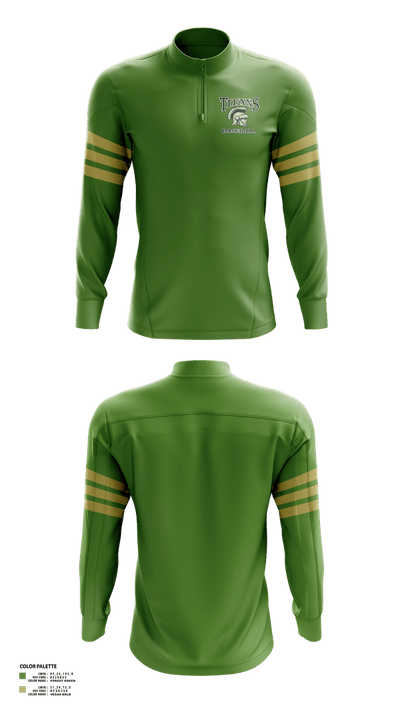 Titans 32119727 Quarter Zip Jacket - 1