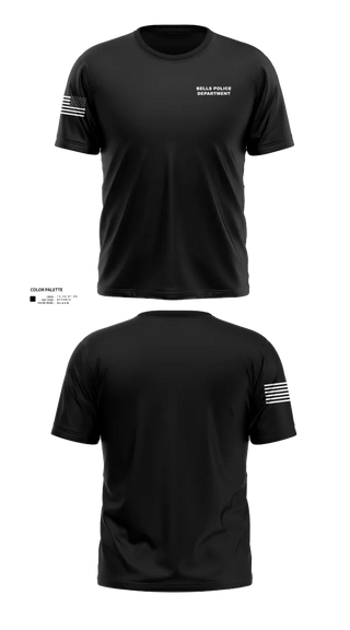 Old School Cotton Feel Shirt, Bells Police Department, , Teamtime, Team time, sublimation, custom sports apparel, team uniforms, spirit wear, spiritwear, sports uniforms, custom shirts, team store, custom team store, fundraiser sports, apparel fundraiser