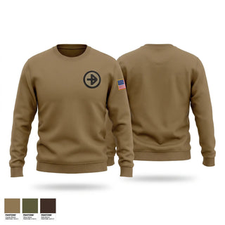 Crew Neck Sweatshirt, 181 IN HHC, Army, Teamtime, Team time, sublimation, custom sports apparel, team uniforms, spirit wear, spiritwear, sports uniforms, custom shirts, team store, custom team store, fundraiser sports, apparel fundraiser