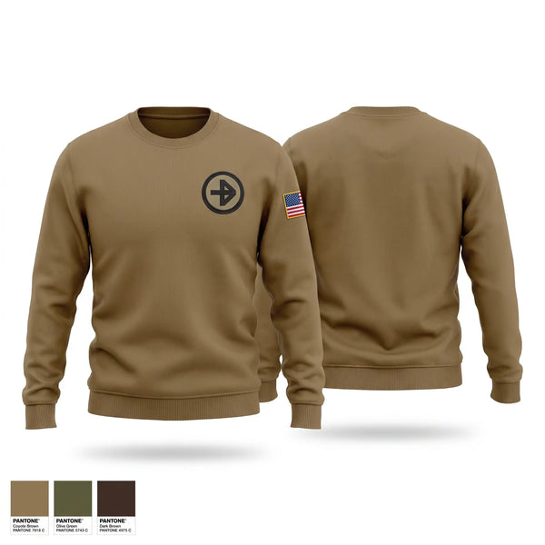 Crew Neck Sweatshirt, 181 IN HHC, Army, Teamtime, Team time, sublimation, custom sports apparel, team uniforms, spirit wear, spiritwear, sports uniforms, custom shirts, team store, custom team store, fundraiser sports, apparel fundraiser