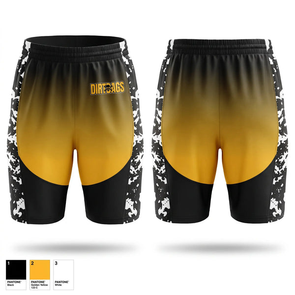 Womens Shorts, DC Dirtbags, Baseball, Teamtime, Team time, sublimation, custom sports apparel, team uniforms, spirit wear, spiritwear, sports uniforms, custom shirts, team store, custom team store, fundraiser sports, apparel fundraiser