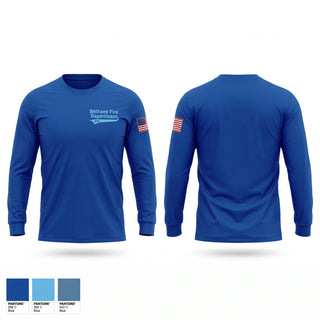 Long Sleeve Performance Shirt, Bethany Fire Department, Fire Department, Teamtime, Team time, sublimation, custom sports apparel, team uniforms, spirit wear, spiritwear, sports uniforms, custom shirts, team store, custom team store, fundraiser sports, apparel fundraiser