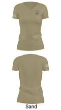 SERVICES DIV. 78217028 Women's Short Sleeve V-neck Shirt - 84