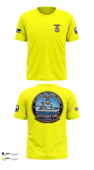 Old School Cotton Shirt, U.S. Naval Sea Cadet Corps Battleship Iowa Division, Navy, Teamtime, Team time, sublimation, custom sports apparel, team uniforms, spirit wear, spiritwear, sports uniforms, custom shirts, team store, custom team store, fundraiser sports, apparel fundraiser