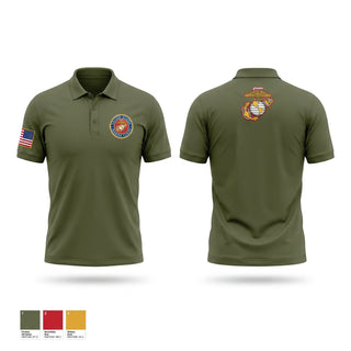Short Sleeve Performance Polo, 3/8 WEAPONS COMPANY, Marines, Teamtime, Team time, sublimation, custom sports apparel, team uniforms, spirit wear, spiritwear, sports uniforms, custom shirts, team store, custom team store, fundraiser sports, apparel fundraiser
