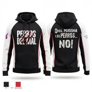 Hoodie, Perros del Mal, Men's Soccer, Teamtime, Team time, sublimation, custom sports apparel, team uniforms, spirit wear, spiritwear, sports uniforms, custom shirts, team store, custom team store, fundraiser sports, apparel fundraiser