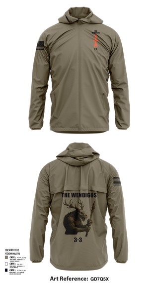 Windbreaker, 2-127 D-CO, , Teamtime, Team time, sublimation, custom sports apparel, team uniforms, spirit wear, spiritwear, sports uniforms, custom shirts, team store, custom team store, fundraiser sports, apparel fundraiser