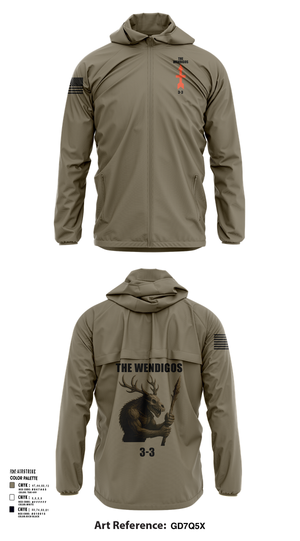 Windbreaker, 2-127 D-CO, , Teamtime, Team time, sublimation, custom sports apparel, team uniforms, spirit wear, spiritwear, sports uniforms, custom shirts, team store, custom team store, fundraiser sports, apparel fundraiser