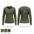 San Antonio Special Response Team Women's Long Sleeve V-neck Shirt - 1