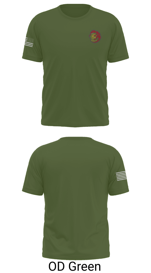 Short Sleeve Performance Shirt, OCS Class 71, , Teamtime, Team time, sublimation, custom sports apparel, team uniforms, spirit wear, spiritwear, sports uniforms, custom shirts, team store, custom team store, fundraiser sports, apparel fundraiser