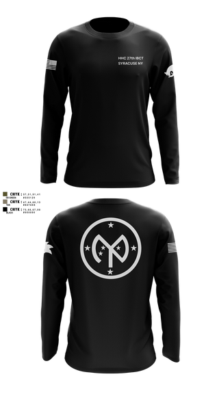 Long Sleeve Performance Shirt, 27 IBCT, , Teamtime, Team time, sublimation, custom sports apparel, team uniforms, spirit wear, spiritwear, sports uniforms, custom shirts, team store, custom team store, fundraiser sports, apparel fundraiser