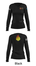 RTS-M FT. HOOD 77686881 Women's Long Sleeve V-neck Shirt - 37