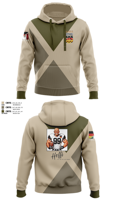 Germany Oldstars 85636680 Hoodie - 1