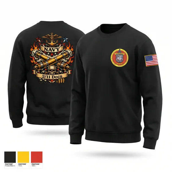 Crew Neck Sweatshirt, 3/11, Navy, Teamtime, Team time, sublimation, custom sports apparel, team uniforms, spirit wear, spiritwear, sports uniforms, custom shirts, team store, custom team store, fundraiser sports, apparel fundraiser