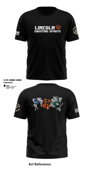 Short Sleeve Performance Shirt, Lincoln Shooting Sports, , Teamtime, Team time, sublimation, custom sports apparel, team uniforms, spirit wear, spiritwear, sports uniforms, custom shirts, team store, custom team store, fundraiser sports, apparel fundraiser