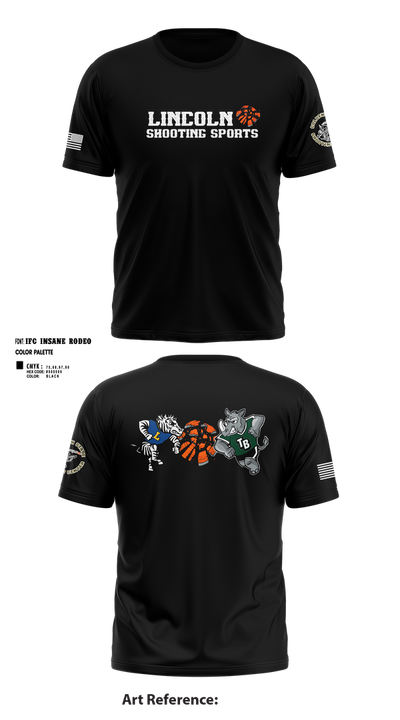 Lincoln Shooting Sports 63668873 Short Sleeve Performance Shirt - 1