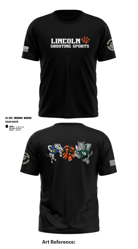 Short Sleeve Performance Shirt, Lincoln Shooting Sports, , Teamtime, Team time, sublimation, custom sports apparel, team uniforms, spirit wear, spiritwear, sports uniforms, custom shirts, team store, custom team store, fundraiser sports, apparel fundraiser