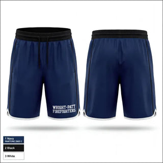 Athletic Shorts With Pockets, Wright-Patt Firefighters, Fire Department, Teamtime, Team time, sublimation, custom sports apparel, team uniforms, spirit wear, spiritwear, sports uniforms, custom shirts, team store, custom team store, fundraiser sports, apparel fundraiser