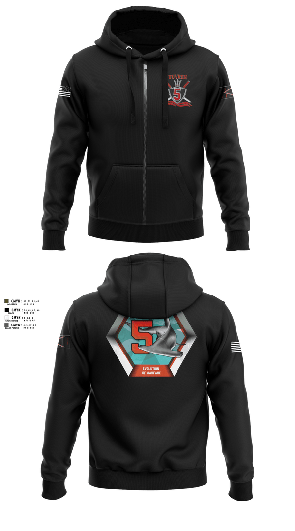 Zip Hoodie, UUVRON 5, Navy, Teamtime, Team time, sublimation, custom sports apparel, team uniforms, spirit wear, spiritwear, sports uniforms, custom shirts, team store, custom team store, fundraiser sports, apparel fundraiser