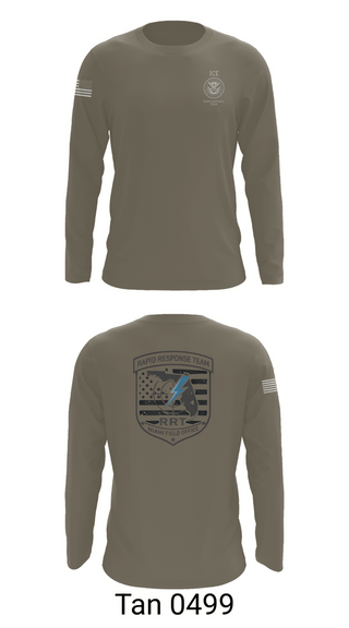 Long Sleeve Performance Shirt, Miami RRT, Police, Teamtime, Team time, sublimation, custom sports apparel, team uniforms, spirit wear, spiritwear, sports uniforms, custom shirts, team store, custom team store, fundraiser sports, apparel fundraiser