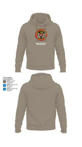 Hoodie, Marine Corps Security Forces Battalion, , Teamtime, Team time, sublimation, custom sports apparel, team uniforms, spirit wear, spiritwear, sports uniforms, custom shirts, team store, custom team store, fundraiser sports, apparel fundraiser