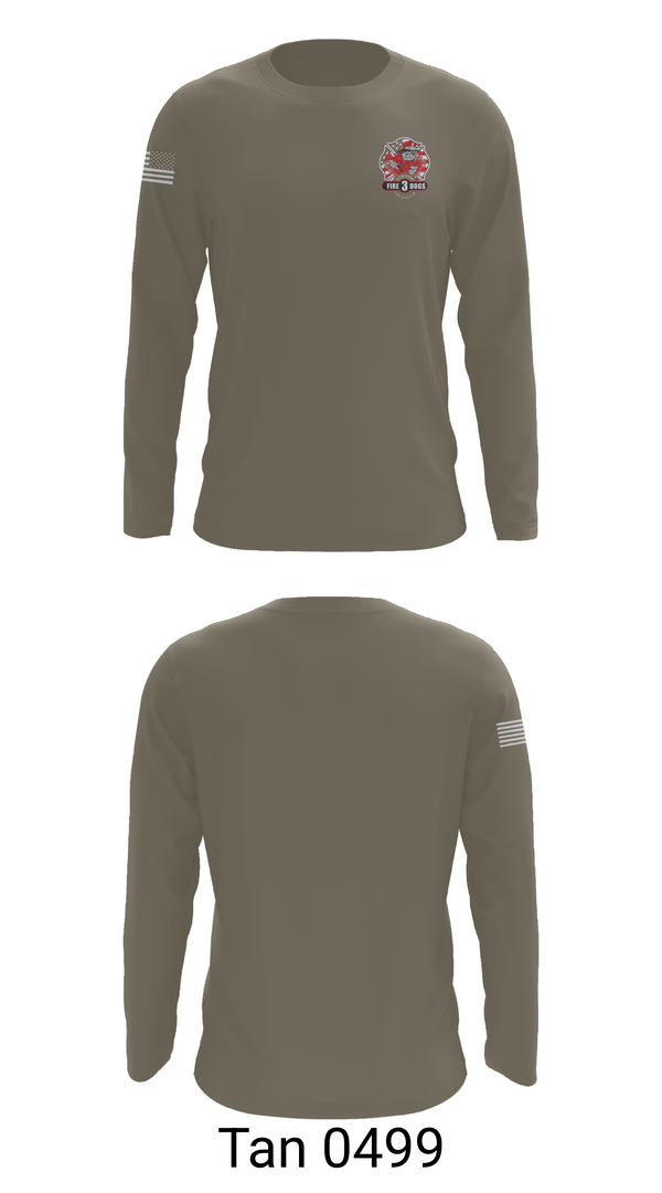 Long Sleeve Performance Shirt, La Porte, Fire Department, Teamtime, Team time, sublimation, custom sports apparel, team uniforms, spirit wear, spiritwear, sports uniforms, custom shirts, team store, custom team store, fundraiser sports, apparel fundraiser