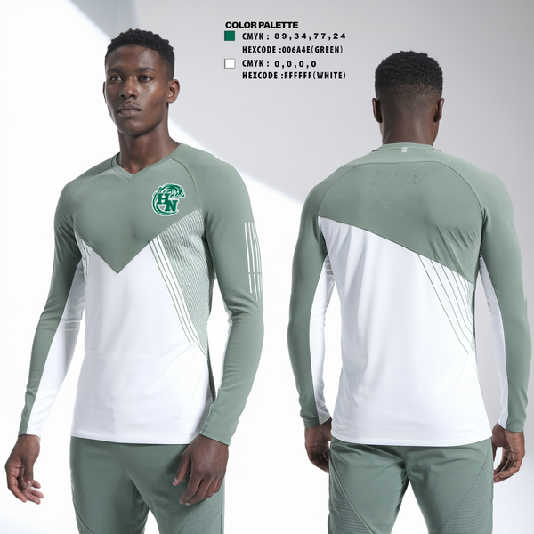 Long Sleeve Performance Shirt, Holy Name High School Soccer, Men's Soccer, Teamtime, Team time, sublimation, custom sports apparel, team uniforms, spirit wear, spiritwear, sports uniforms, custom shirts, team store, custom team store, fundraiser sports, apparel fundraiser