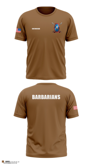 Old School Cotton Shirt, Libertyville Army Recruiting Company, Army, Teamtime, Team time, sublimation, custom sports apparel, team uniforms, spirit wear, spiritwear, sports uniforms, custom shirts, team store, custom team store, fundraiser sports, apparel fundraiser