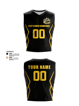 Womens Basketball Jersey, Gray's Creek Basketball, Women's Basketball, Teamtime, Team time, sublimation, custom sports apparel, team uniforms, spirit wear, spiritwear, sports uniforms, custom shirts, team store, custom team store, fundraiser sports, apparel fundraiser