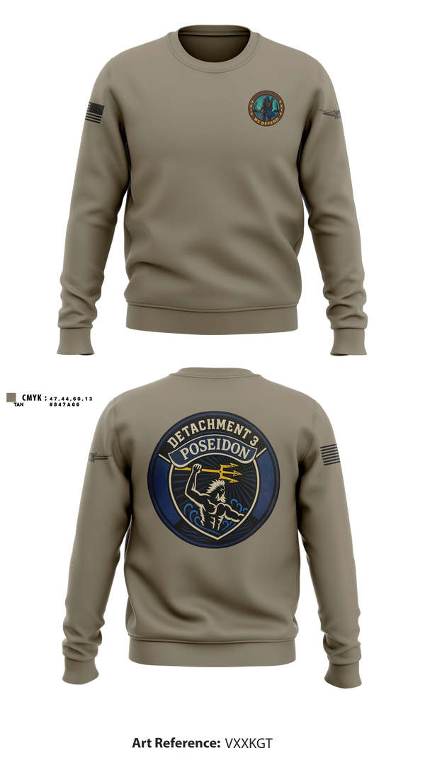 Crew Neck Sweatshirt, 24TH MDSB, Army, Teamtime, Team time, sublimation, custom sports apparel, team uniforms, spirit wear, spiritwear, sports uniforms, custom shirts, team store, custom team store, fundraiser sports, apparel fundraiser