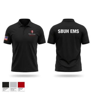 Short Sleeve Performance Polo, STONY BROOK MEDICINE, EMS/EMT, Teamtime, Team time, sublimation, custom sports apparel, team uniforms, spirit wear, spiritwear, sports uniforms, custom shirts, team store, custom team store, fundraiser sports, apparel fundraiser